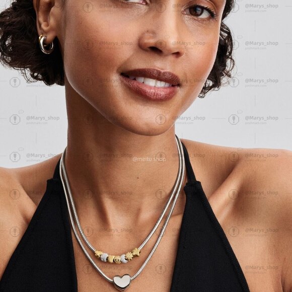 Pandora Textured Heart Mini Charm - Picture 7 of 7